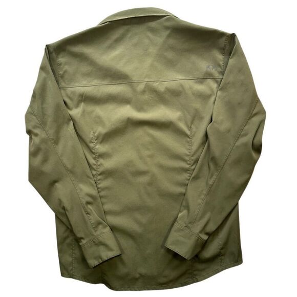 KUIU Antero Wicking Makspec Toray Green Long Sleeve Button Down Shirt Size M - Picture 6 of 7